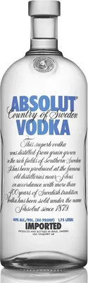 Produktbild von Absolut Vodka | 40 % vol | 1,75 l