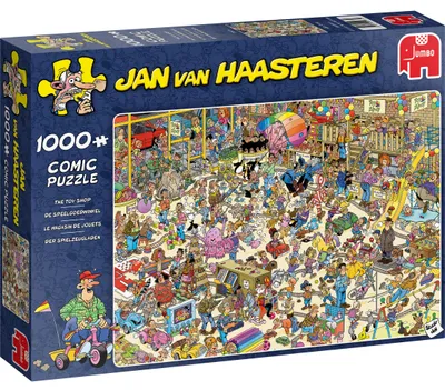 Produktbild von Jumbo Puzzle Spielzeugladen Jan van Haasteren 1000 Teile