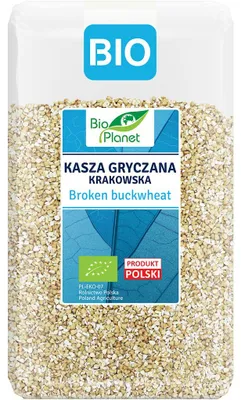 KASZA GRYCZANA KRAKOWSKA NIEPALONA BIO 1 kg - BIO PLANET