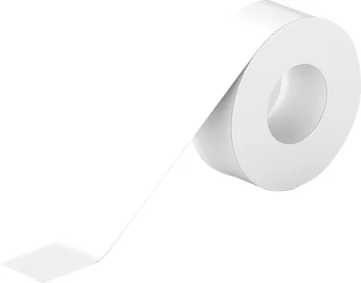 Produktbild von PeriPage 1 Rolle Weißes Etikettenpapier Klebebandkleber Thermo-Etikettendrucker Papier Name Preis Barcode-Aufkleber Wasserdicht Ölbeständig Reißfest für PeriPage L1 Mini Pocket BT Etikettendrucker