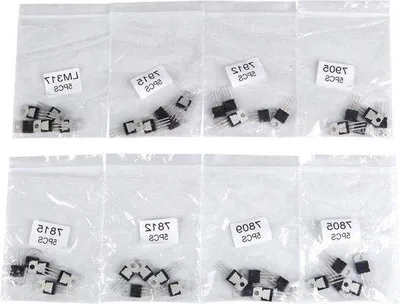Obrázek produktu pro Sada tranzistorů 220 V LM317, 6 typů
