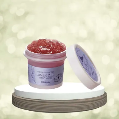 Image de SKINFOOD - Levander Food Mask - Masque apaisant et hydratant à la lavande - 120 g