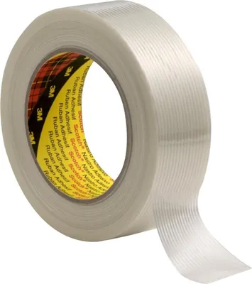 Image de 3M 8956 587750 Ruban adhésif filamentaire Scotch® transparent (L x l) 50 m x 19 mm 1 rouleau(x) (587750)