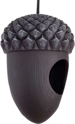 Produktbild von Esschert Design Krmítko pro ptáky Žalud šedočerné 16,1 cm
