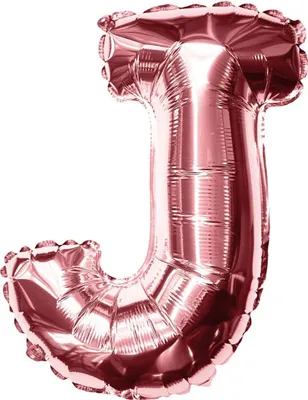 Produktbild von Oblique Unique Folien Luftballon Buchstabe J Geburtstag JGA Hochzeit Party Deko Ballon - roségold