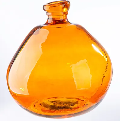 Produktbild von GILDE Vase bauchig, organisch Organical orange H. 32 cm, 58891