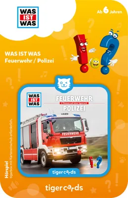 Obrázek produktu pro tigercard - WAS IST WAS: Hasiči / Policie