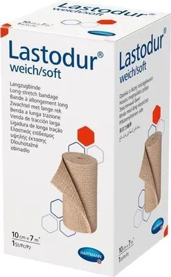 Obrázok produktu pre Hartmann Lastodur® mäkký dlhoprstý obväz, 10 cm x 7 m - 1 obväz | balenie (1 ks)