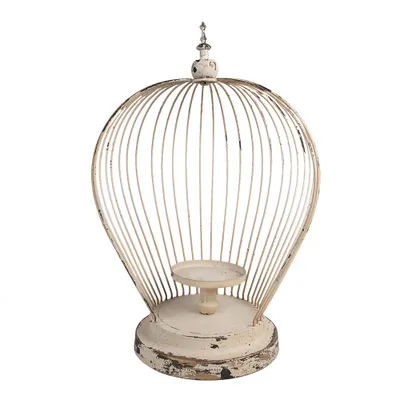 Obrázek produktu pro Clayre & Eef Lucerna 31x24x45 cm béžová kovová