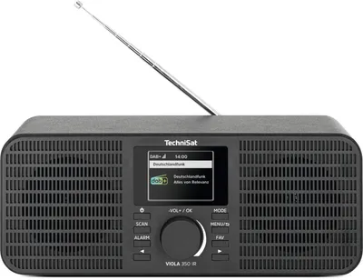 Produktbild von TechniSat VIOLA 350 IR – 16 Watt Stereo Internetradio mit DAB+, UKW, Bluetooth, AUX in, Kopfhöreranschluss