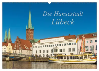 Produktbild von Die Hansestadt Lübeck (Wandkalender 2027 DIN A2 quer), CALVENDO Monatskalender