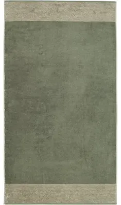 Produktbild von Cawö Duschtuch Two-Tone Field Grün (80x150 cm)