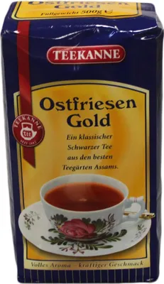 Produktbild von Teekanne Ostfriesen Gold Schwarzer Tee | loser Tee | 500g