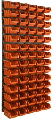 Produktbild von Werkzeugtafel - Wandmontage - 58 x 117 cm - 70 Aufbewahrungsfächer - Garage - Werkstatt - Lager