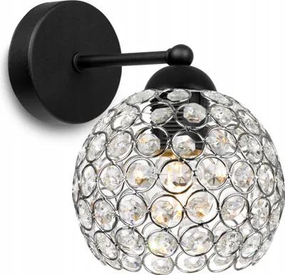 Produktbild von Moderne Knkiet Lampe Elegante Kristalle Chrom