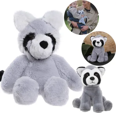 Obrázek produktu pro Charlie Bears, Sada dvou plyšových hraček ze sérií Bear&Me a Cuddle Cubs, MÝVAL – ideální pro miminka a děti