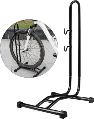 Produktbild von PRO Fahrradträger zur horizontalen Aufbewahrung Ihres Fahrrads - Fahrradfensteranzeige Standard - Universal-Fahrradträger - Fahrradabstellplatz - Fahrradträger für 1 Fahrrad - Decopatent