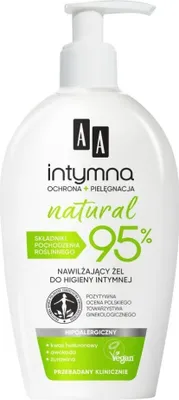 Produktbild von AA Intimschutz + Pflege Natürliches 95% feuchtigkeitsspendendes Intimpflegegel 300ml