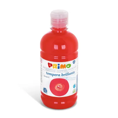 Produktbild von Primo 202BR500300 Tempera-Farbe 500 ml Flasche Rot