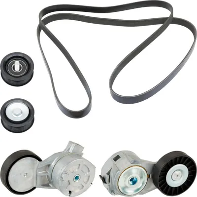 Produktbild von RIDEX 542R0450 Keilrippenriemensatz für SAAB 9-5 Kombi (YS3E)