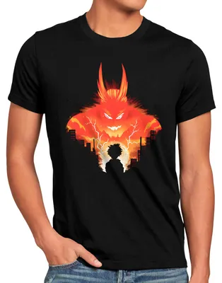 Produktbild von style3 All Might Power Herren T-Shirt superhero japan acade mia manga