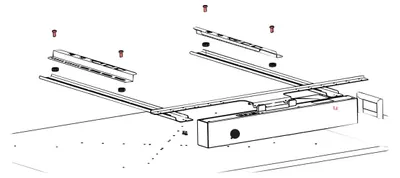 Produktbild von Kindermann Montagekomponente (VESA-Halterung)