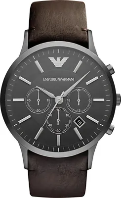 Produktbild von Emporio Armani Sportivo Herrenuhr grau braun AR2462