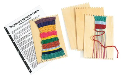 Produktbild von Colorations – Loom-Webrahmen aus Holz, 12er-Set