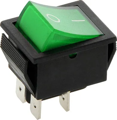 Immagine prodotto di Interruttore Illuminato, Grande, Verde, Ac 230 V, 15 A