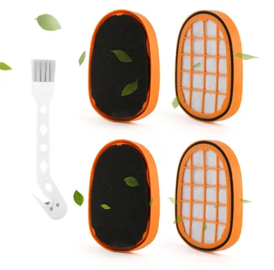 Ersatzfilter-Set für Philips SpeedPro Max, 4 Filter + Bürste