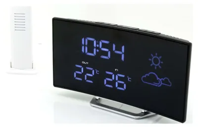 Produktbild von Soundmaster FUR100, Uhr, Analog, FM, LED, Blau, AC