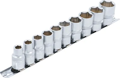 Produktbild von BGS Steckschlüssel-Einsatz-Satz 12,5 mm (1/2"), 10-tlg.