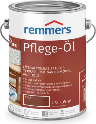 Produktbild von Remmers Pflege-Öl teak 2,5 l, Holzöl
