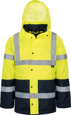 Produktbild von VIZWELL Warnschutzjacke VW 05D Gr. M gelb/marine
