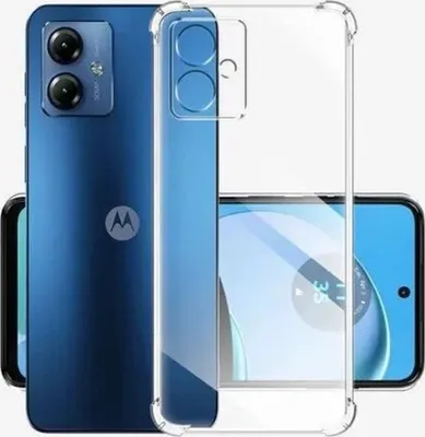 Zdjęcie produktu dla Etui antywstrząsowe Motorola Moto G54 5G ze wzmocnionymi narożnikami - przezroczyste
