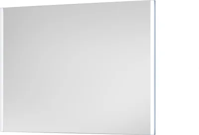 Produktbild von LED-Lichtspiegel >Mirror< in weiß / spiegel - 83x65x3 (BxHxT)