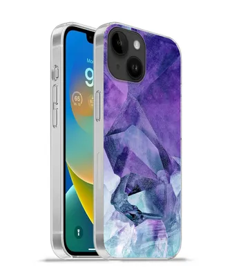 Produktbild von MuchoWow® Handyhülle Schutzhülle Hülle für Apple iPhone 14 - Softcase Mineralien - Naturstein - Kristalle Silikon Softcase Handy Hülle - Mobiltelefonhülle
