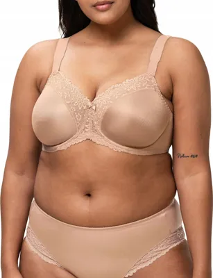 Zdjęcie produktu dla Triumph Ladyform Soft, Minimizer, Beżowy, Wzór, Smooth Skin, Damski, Zapięcie z tyłu