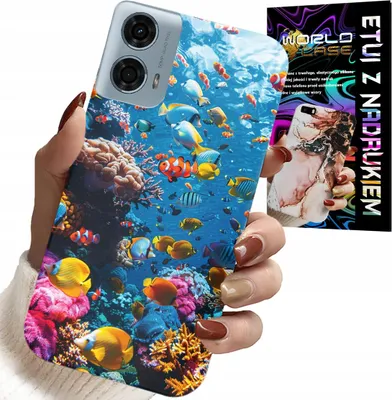 Image de Etui pour Motorola Moto G35 - Reef Colourful Fish Underwater World