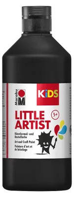 Produktbild von Marabu KiDS Bastelfarbe Little Artist 500 ml schwarz