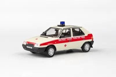 Zdjęcie produktu dla Škoda Favorit 136 L (1988) - OÚNZ Praha 1 ABREX 1:43