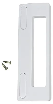Kühlschrankgriff vertikal weiß 187x60x30 mm Kunststoff