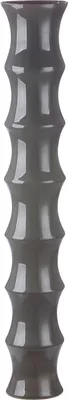 Produktbild von Casablanca by Gilde  Bodenvase Bamboo dunkel grau H. 85 cm,27633