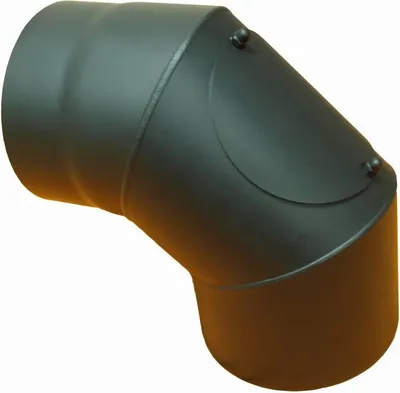 Image de Coude 90/120mm/1,5mm avec trou de nettoyage