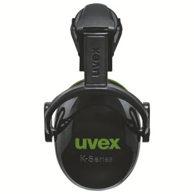 Produktbild von uvex Kapselgehörschutz K10H 2630210 schwarz, grün SNR 28 dB Größe L, M, S