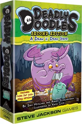 Zdjęcie produktu dla Deadly Doodles Second Edition - Kartenspiel - ENG Edition
