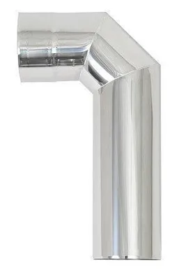 Image de Tuyau d'échappement, coude à 90° - acier