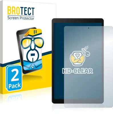 Produktbild von 2x Für Samsung Galaxy Tab A 10.1 2019 Schutzfolie BROTECT Displayschutz Display Schutz Folie Klar Transparent