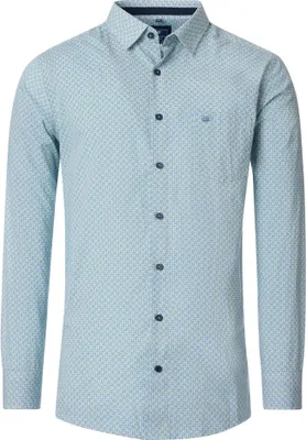 Produktbild von Redmond - Comfort Fit - Herren Langarm Hemd (251065111), Größe:6XL, Farbe:Grün(60)