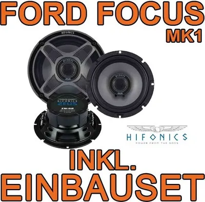 Produktbild von Hifonics Zeus ZSI62 - 16,5cm Koaxsystem für Ford Focus MK1 - justSOUND